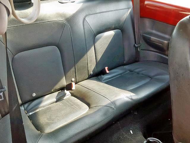 3VWPW31C18M502447 - 2008 VOLKSWAGEN NEW BEETLE წითელი ფოტო 6