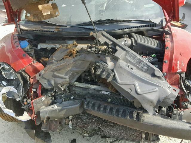 3VWPW31C18M502447 - 2008 VOLKSWAGEN NEW BEETLE წითელი ფოტო 7