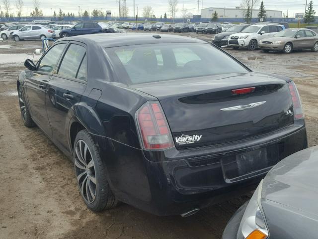 2C3CCABG9EH259940 - 2014 CHRYSLER 300 S BLACK photo 3