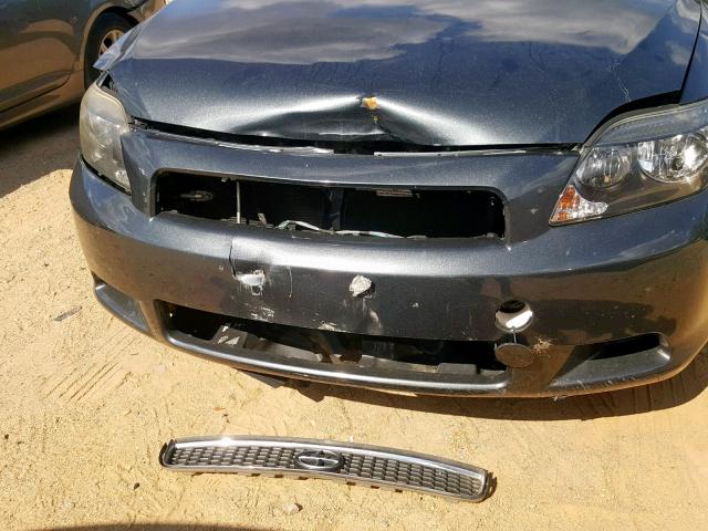 JTKDE177870201000 - 2007 TOYOTA SCION TC ნაცრისფერი ფოტო 9