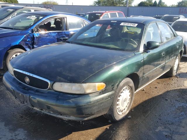 2G4WS52J031102636 - 2003 BUICK CENTURY CU GREEN photo 2