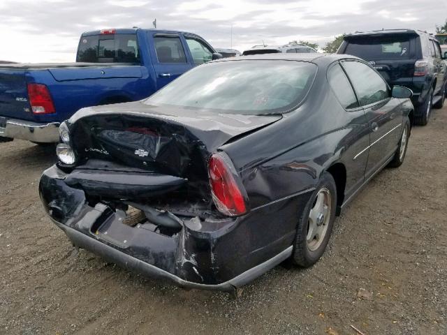 2G1WW12E139348979 - 2003 CHEVROLET MONTE CARL შავი ფოტო 4