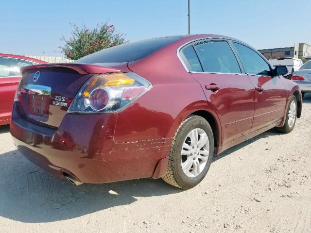 1N4AL2AP5CN448895 - 2012 NISSAN ALTIMA BAS MAROON photo 4