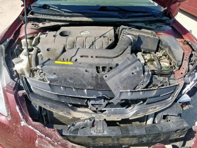 1N4AL2AP5CN448895 - 2012 NISSAN ALTIMA BAS MAROON photo 7