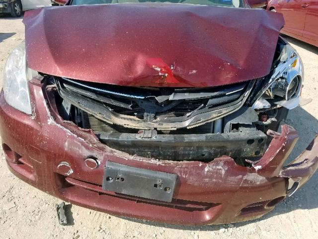 1N4AL2AP5CN448895 - 2012 NISSAN ALTIMA BAS MAROON photo 9