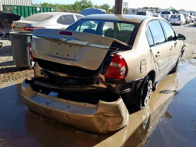 1G1ZS58F58F130333 - 2008 CHEVROLET MALIBU LS SILVER photo 4