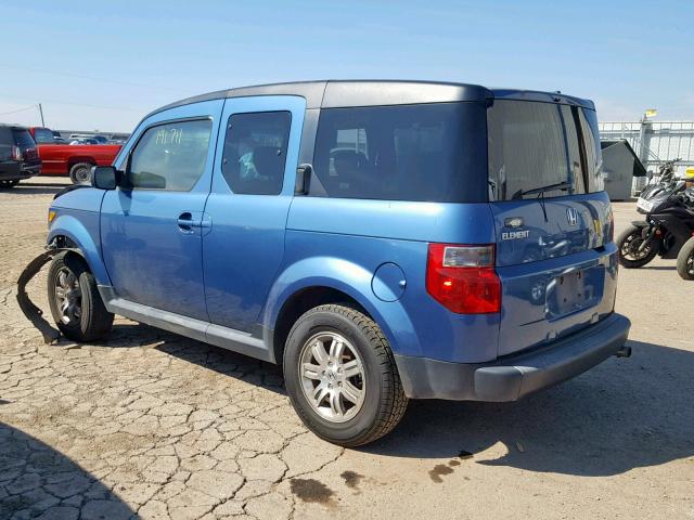 5J6YH18746L016593 - 2006 HONDA ELEMENT EX BLUE photo 3