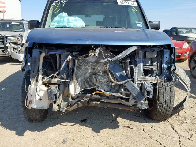 5J6YH18746L016593 - 2006 HONDA ELEMENT EX BLUE photo 9