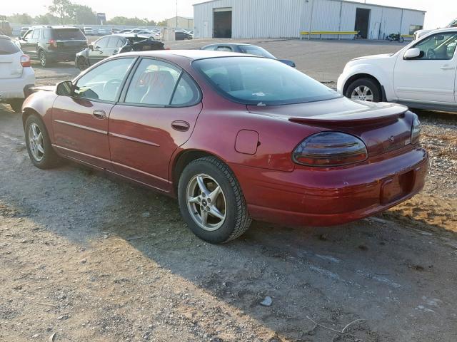 1G2WK52JX3F177197 - 2003 PONTIAC GRAND PRIX RED photo 3