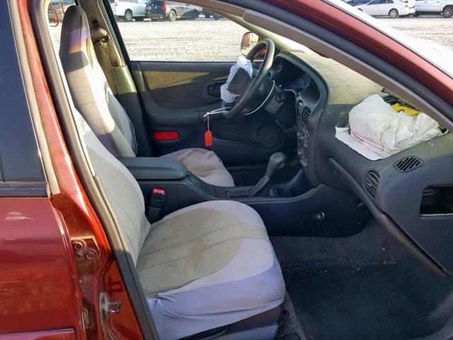 1G2WK52JX3F177197 - 2003 PONTIAC GRAND PRIX RED photo 5