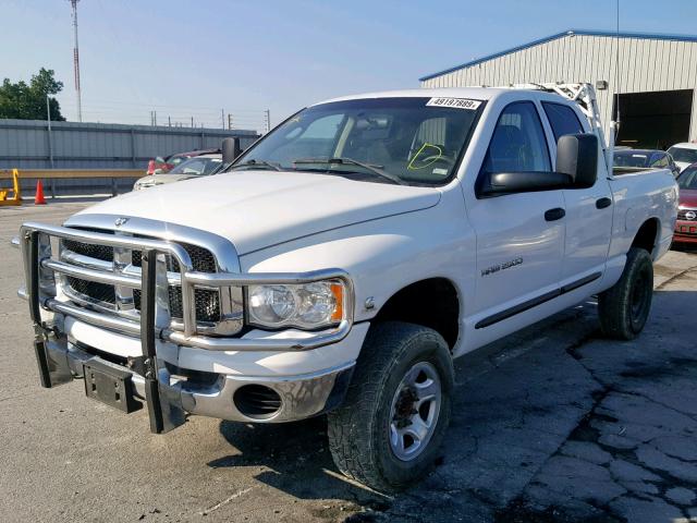 3D7KU28C14G279585 - 2004 DODGE RAM 2500 S Ağ foto 2