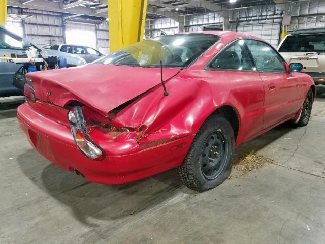 1YVGE31B2P5116115 - 1993 MAZDA MX-6 LS RED photo 4