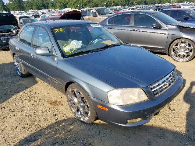 KNAGD126715034870 - 2001 KIA OPTIMA MAG GRAY photo 1