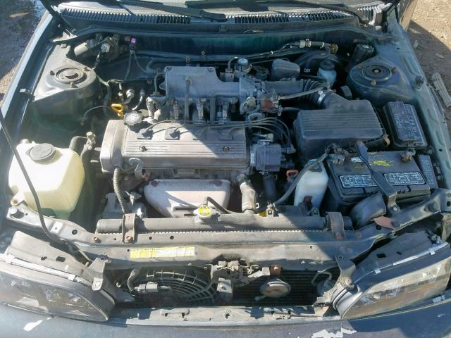 2T1BB02E7TC164030 - 1996 TOYOTA COROLLA DX GREEN photo 7