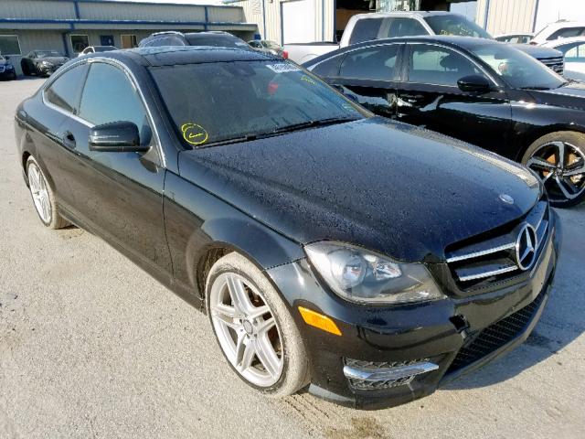 WDDGJ4HBXEG196557 - 2014 MERCEDES-BENZ C 250 BLACK photo 1