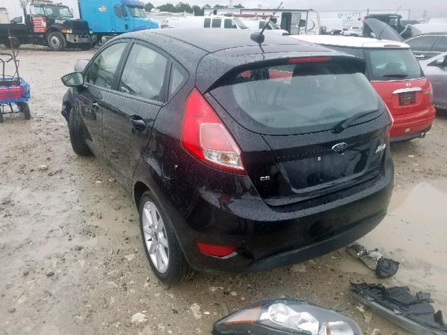 3FADP4EJ9KM134212 - 2019 FORD FIESTA SE BLACK photo 3