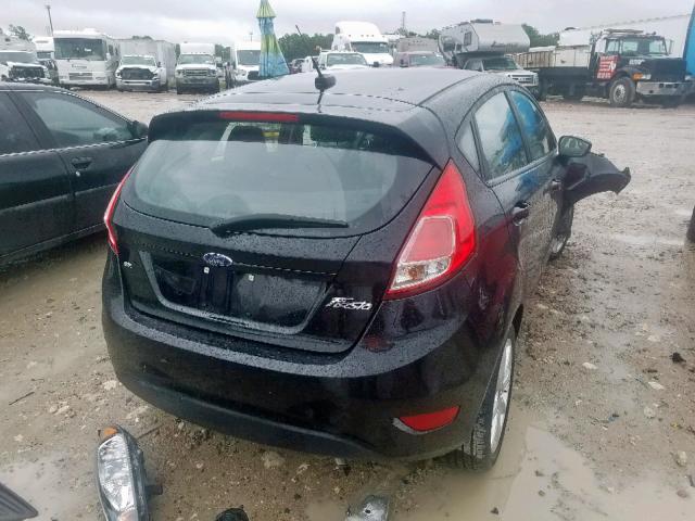 3FADP4EJ9KM134212 - 2019 FORD FIESTA SE BLACK photo 4