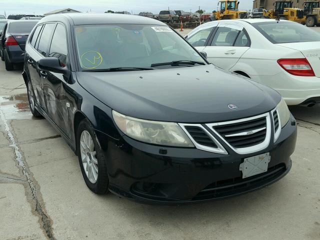 YS3FB59Y781105837 - 2008 SAAB 9-3 2.0T BLACK photo 1