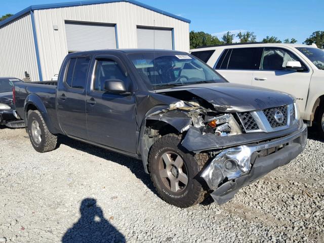 1N6AD09W18C438372 - 2008 NISSAN FRONTIER C GRAY photo 1