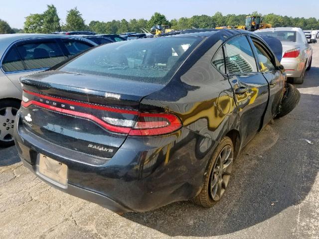 1C3CDFBA5DD342850 - 2013 DODGE DART SXT BLACK photo 4