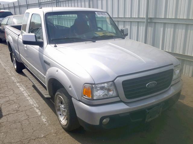 1FTYR44E89PA45519 - 2009 FORD RANGER SUP SILVER photo 1