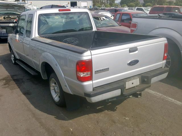 1FTYR44E89PA45519 - 2009 FORD RANGER SUP SILVER photo 3