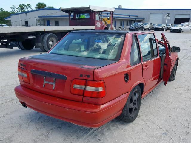 YV1LS5378W1496921 - 1998 VOLVO S70 T5 TUR RED photo 4