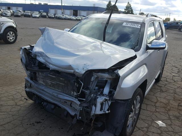 2GKFLVE35H6331231 - 2017 GMC TERRAIN DE SILVER photo 2