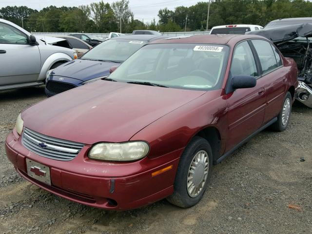 1G1ND52F04M636112 - 2004 CHEVROLET CLASSIC MAROON photo 2