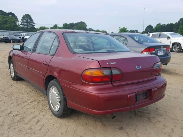 1G1ND52F04M636112 - 2004 CHEVROLET CLASSIC MAROON photo 3