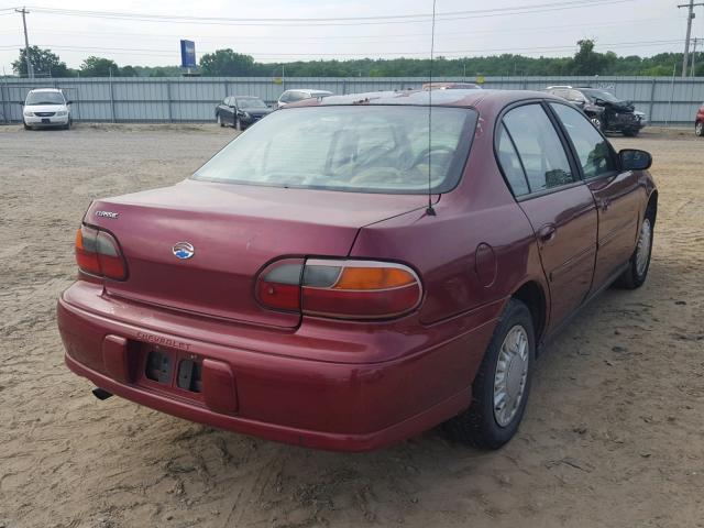 1G1ND52F04M636112 - 2004 CHEVROLET CLASSIC MAROON photo 4