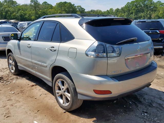 JTJHW31U172015655 - 2007 LEXUS RX 400H SILVER photo 3