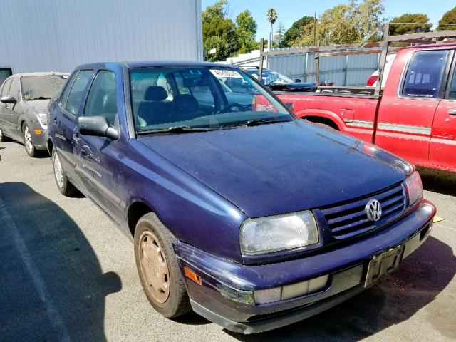 3VWRA81H2TM036648 - 1996 VOLKSWAGEN JETTA GL BLUE photo 1