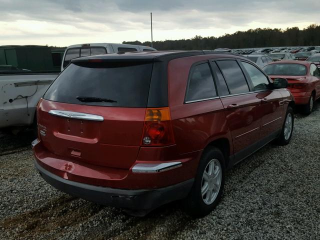 2A4GM68446R675677 - 2006 CHRYSLER PACIFICA T BURGUNDY photo 4