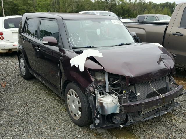 JTLKE50E591074612 - 2009 TOYOTA SCION XB Бордовый фото 1