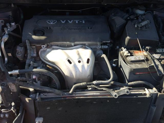 JTLKE50E591074612 - 2009 TOYOTA SCION XB Бордовый фото 7