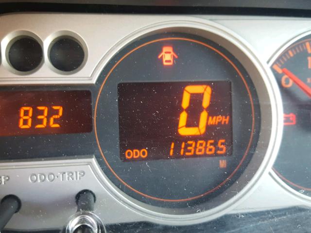 JTLKE50E591074612 - 2009 TOYOTA SCION XB Бордовый фото 8