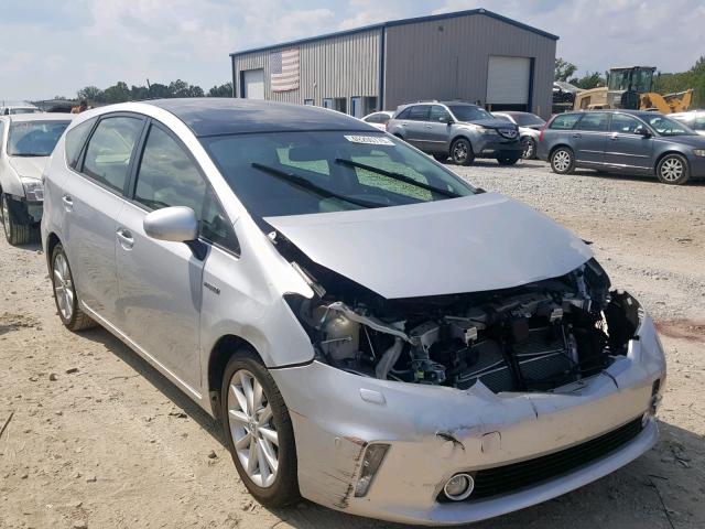 JTDZN3EU8D3220769 - 2013 TOYOTA PRIUS V GRAY photo 1