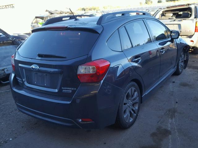 JF1GPAL6XD2883945 - 2013 SUBARU IMPREZA SP BLACK photo 4