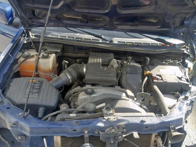 1GCHTDFE7B8131323 - 2011 CHEVROLET COLORADO L BLUE photo 7