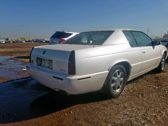 1G6ET1292XU614181 - 1999 CADILLAC ELDORADO T WHITE photo 4