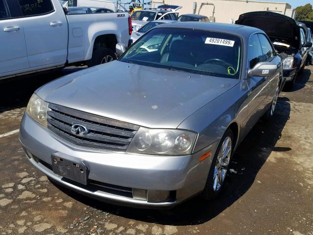 JNKAY41E53M006063 - 2003 INFINITI M45 GRAY photo 2