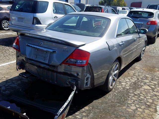 JNKAY41E53M006063 - 2003 INFINITI M45 GRAY photo 4