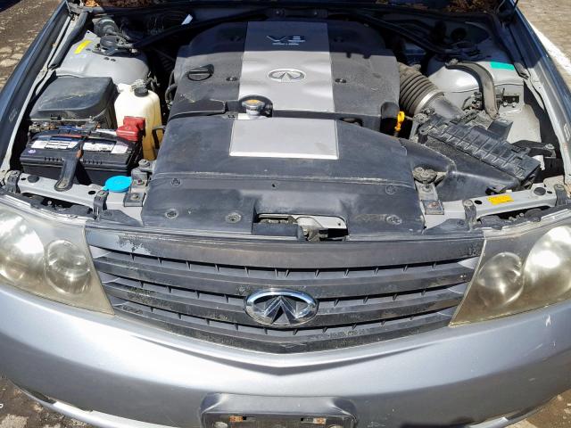 JNKAY41E53M006063 - 2003 INFINITI M45 GRAY photo 7