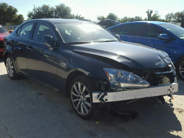 JTHCK262582022103 - 2008 LEXUS IS 250 GRAY photo 1