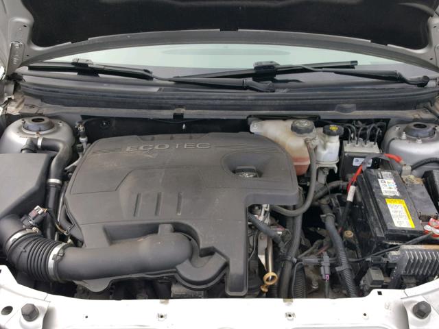 1G1ZC5E19BF150372 - 2011 CHEVROLET MALIBU 1LT SILVER photo 7