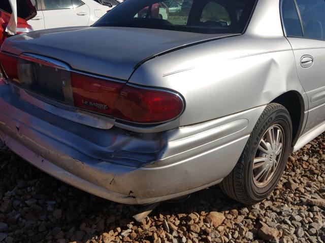 1G4HP52K634150682 - 2003 BUICK LESABRE CU SILVER photo 9