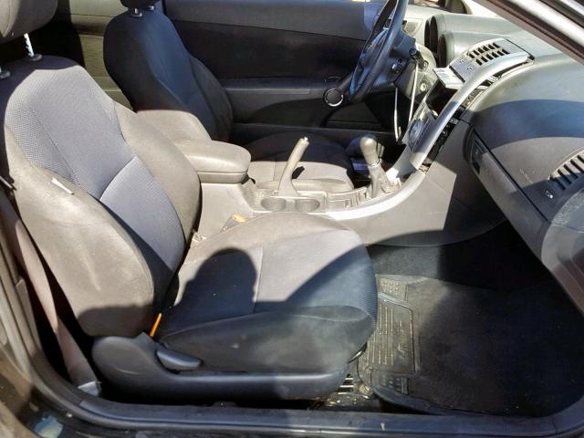JTKDE167660106399 - 2006 TOYOTA SCION TC შავი ფოტო 5