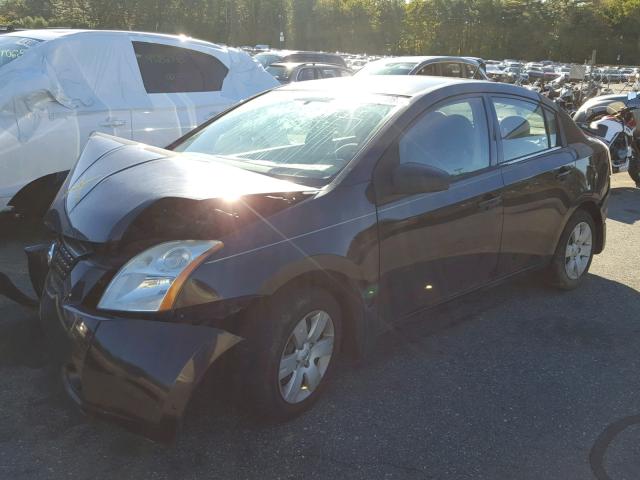 3N1AB61E88L646707 - 2008 NISSAN SENTRA 2.0 BLACK photo 2