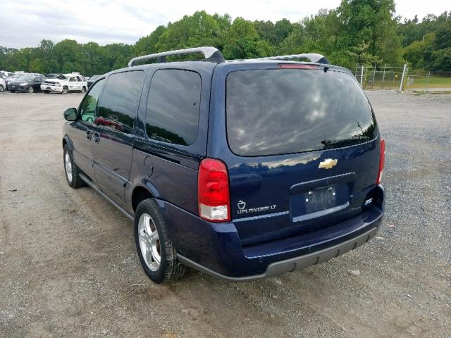 1GNDX33LX5D274981 - 2005 CHEVROLET UPLANDER L BLUE photo 3